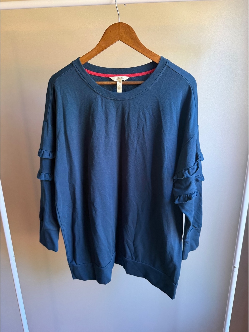 Matilda Jane ruffle sleeve sweatshirt